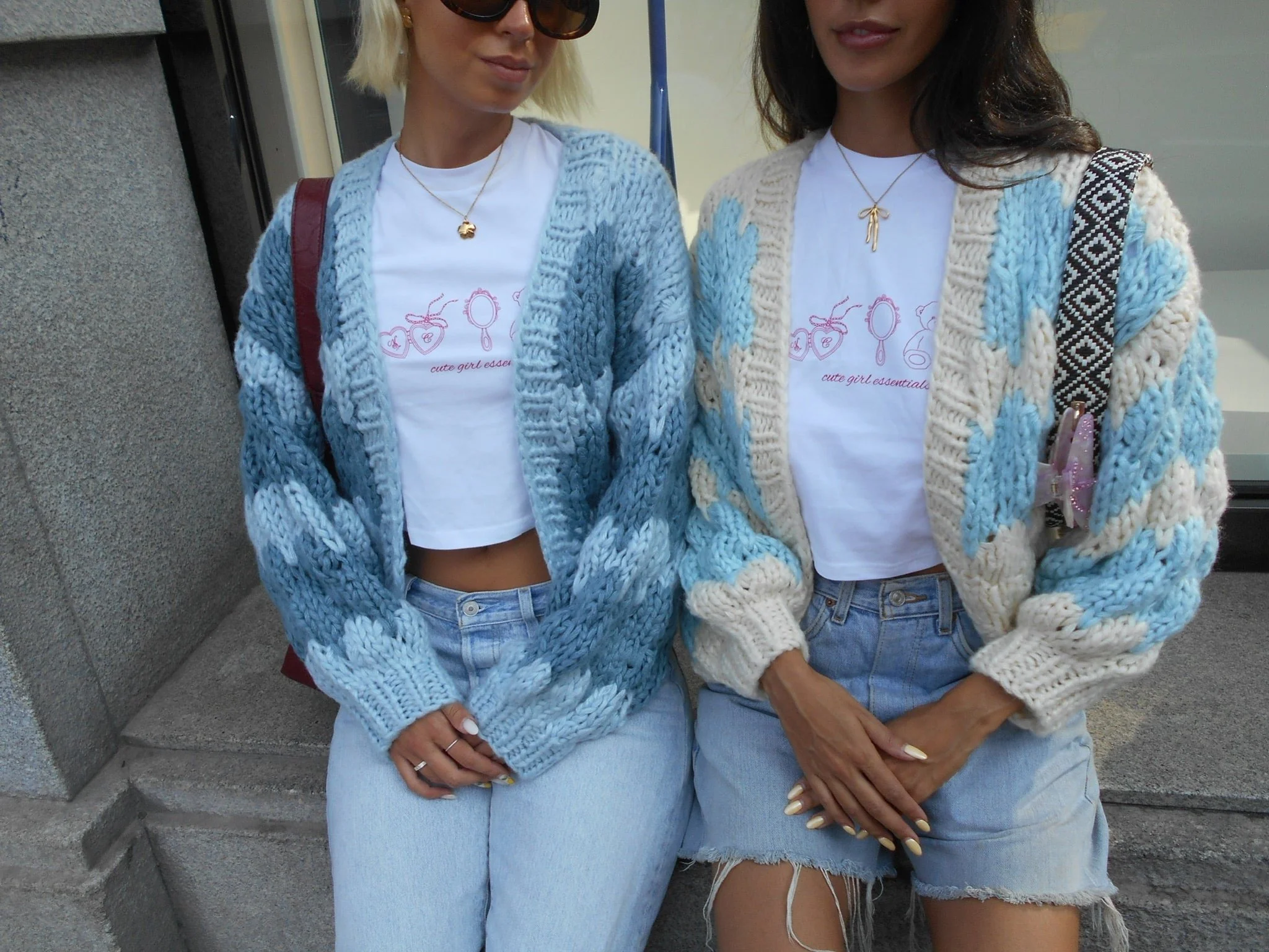 Blueberry Pie Hugs & Kisses Cardigan - Image 5