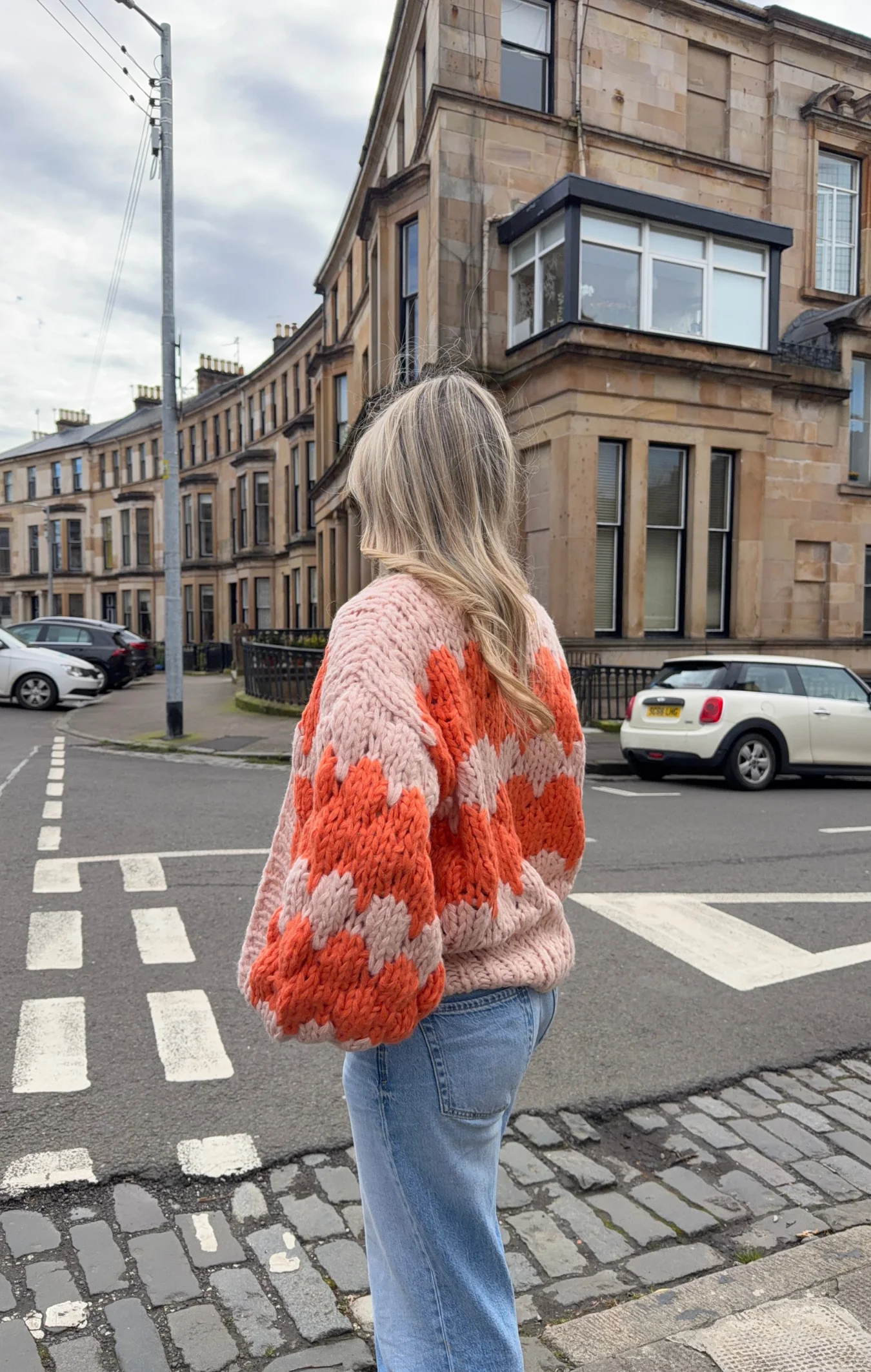 Orange Hugs & Kisses Cardigan - Image 5