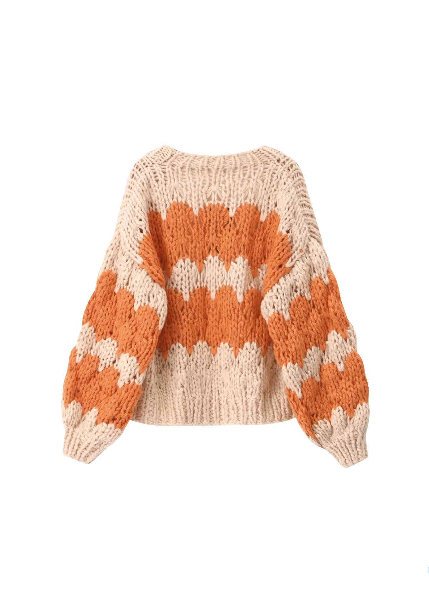 Orange Hugs & Kisses Cardigan - Image 8