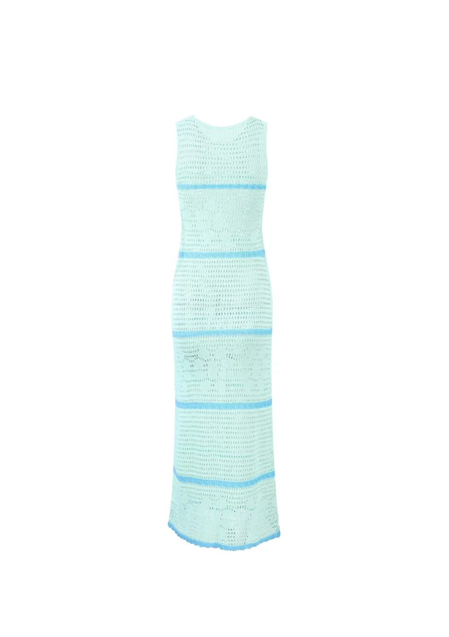Coming Soon Oasis Crochet Maxi Dress - Image 3