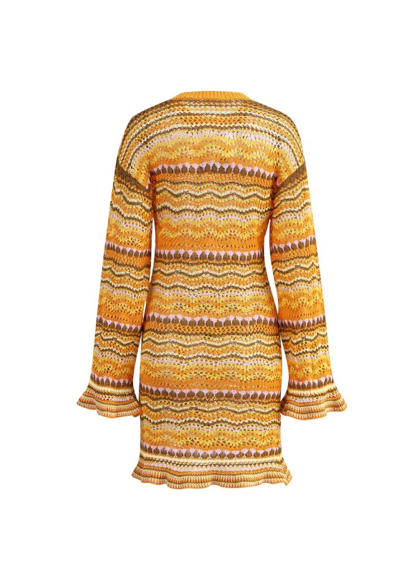 Coming Soon Papaya Walking On Sunshine Mini Dress - Image 3
