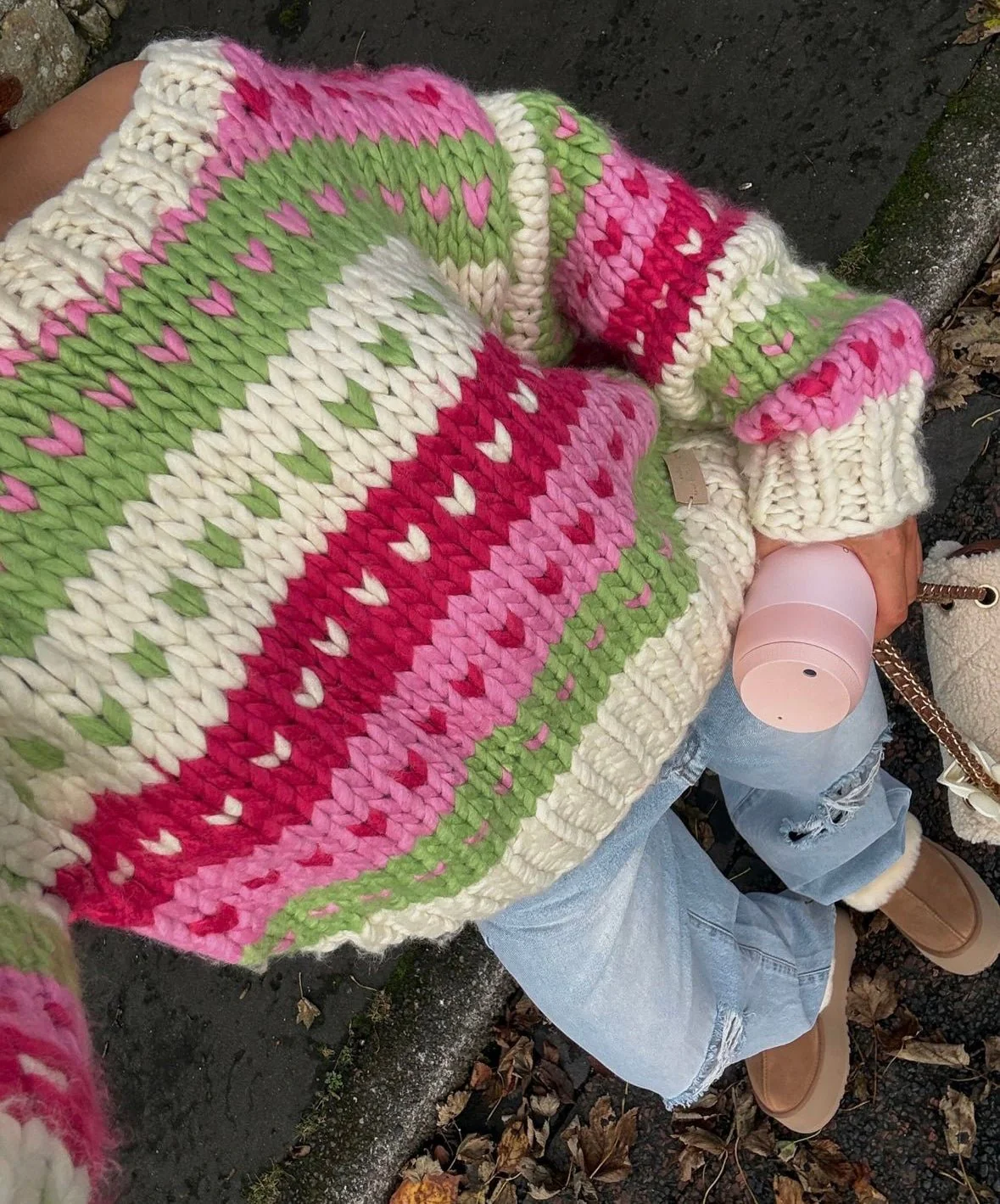 Ginger Bread Fairisle Jumper - Image 5