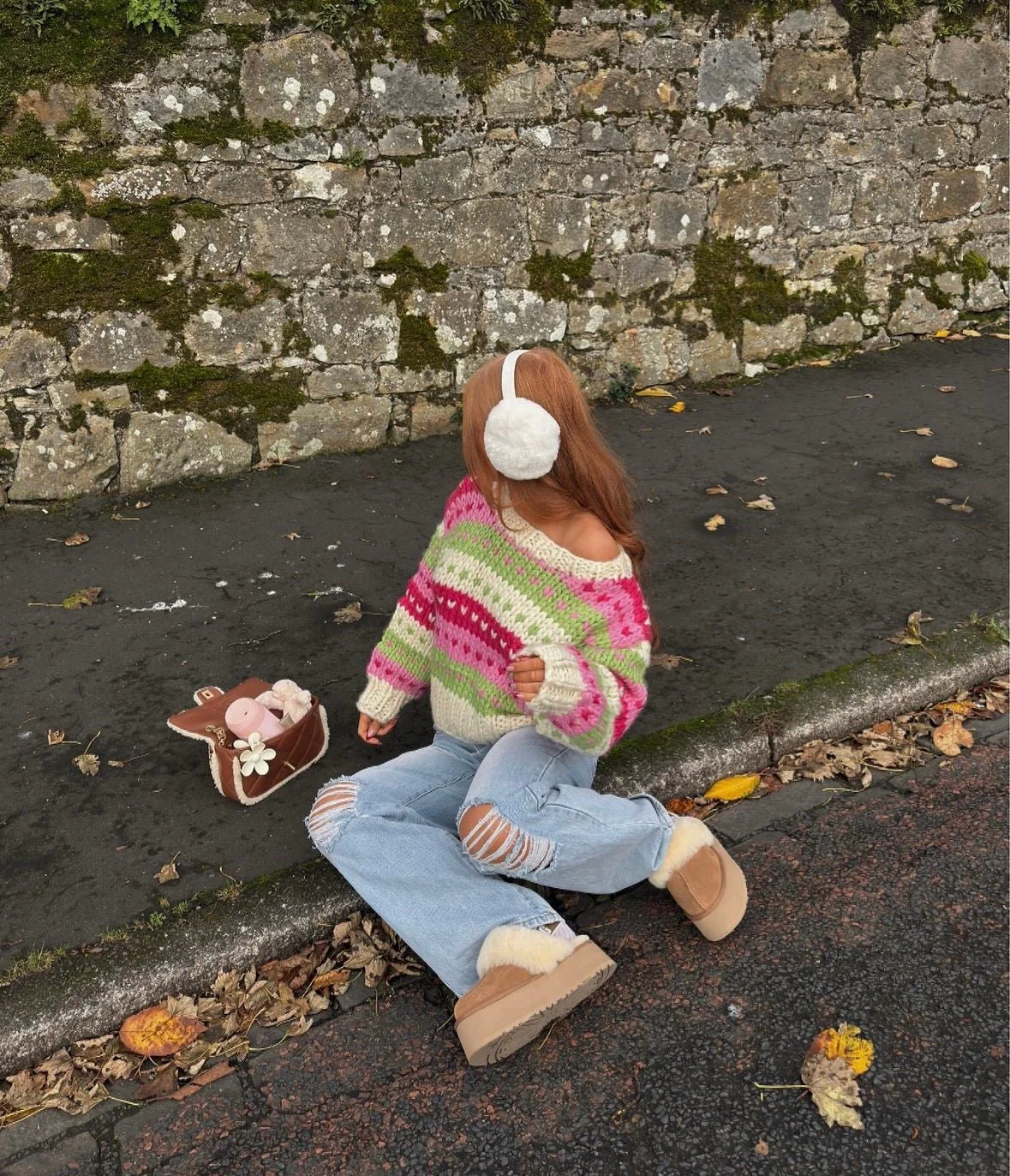 Ginger Bread Fairisle Jumper - Image 6