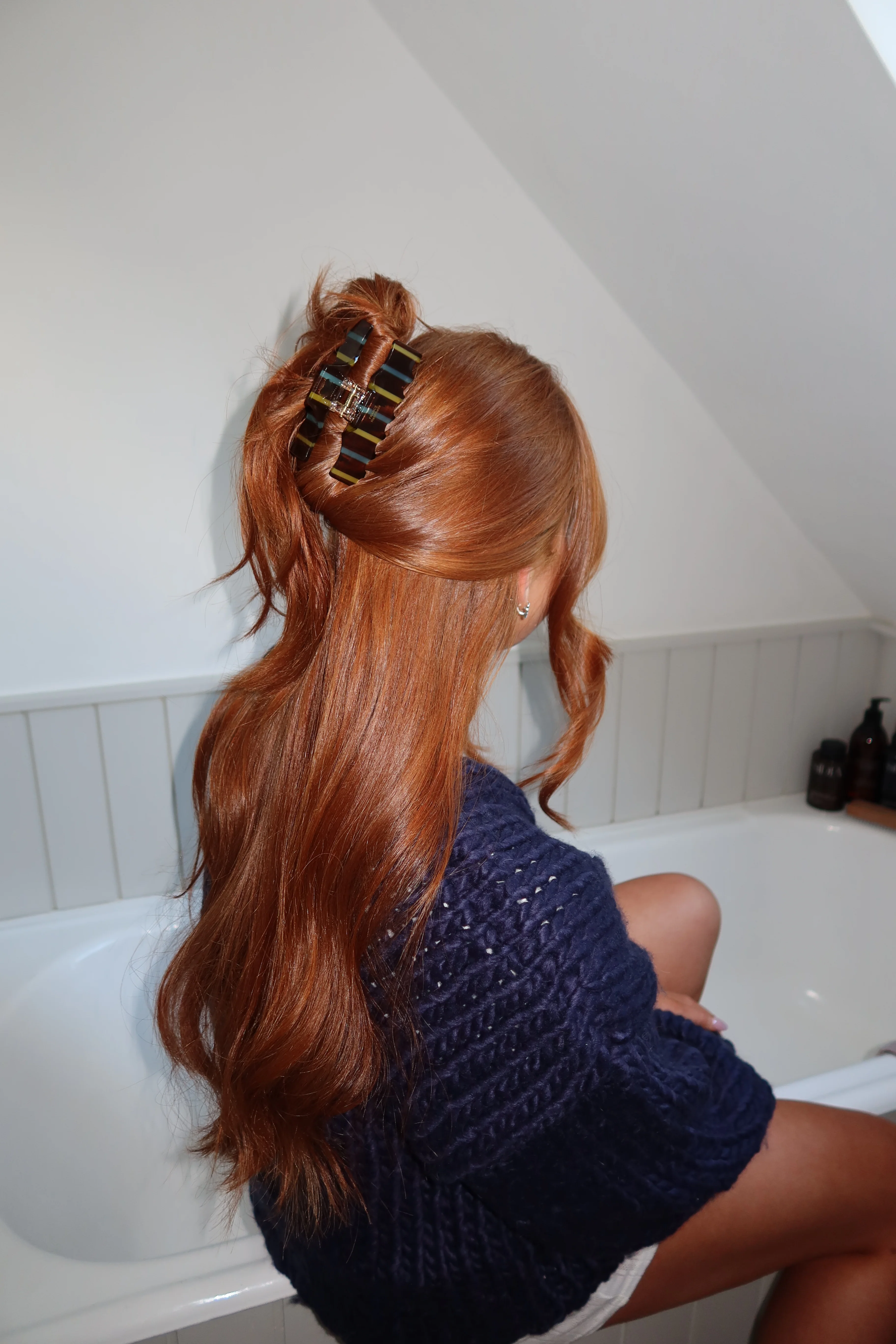 Pinstripe Claw Clip - Image 7