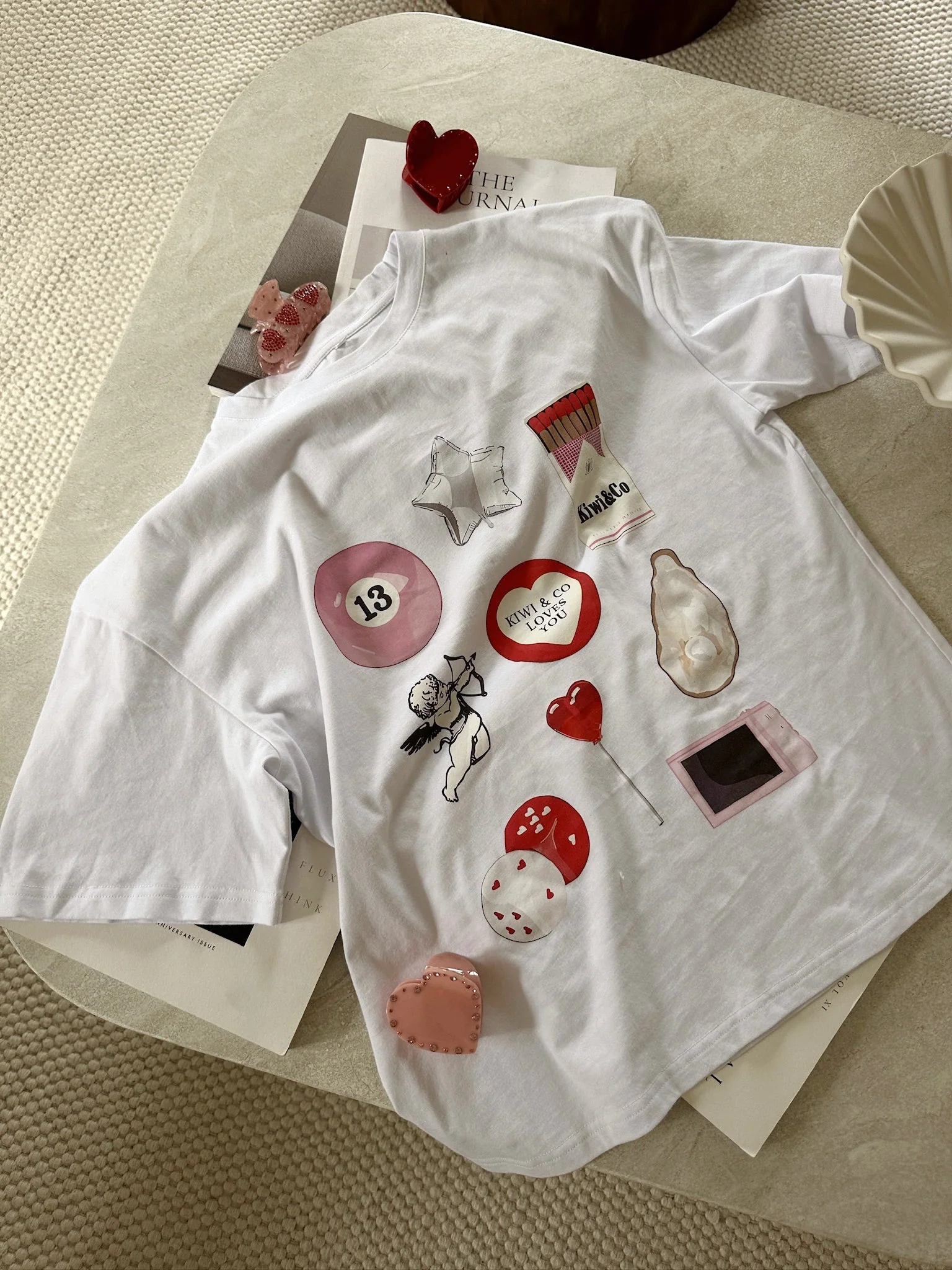 "Kiwi Loves You" Oversized Tee - Image 5